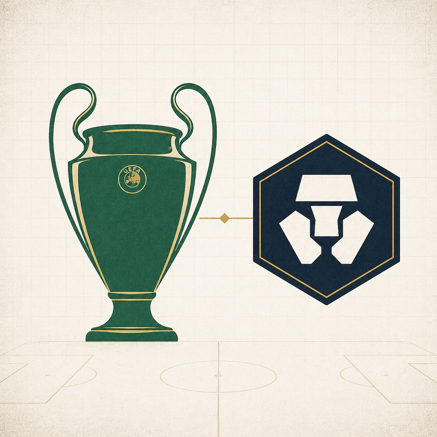 UEFA Champions League × Crypto.com — eerste officiële cryptopartner van het toernooi
